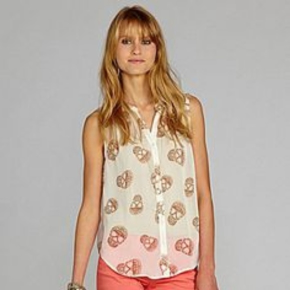 Chelsea & Violet Tops - Skulls Tank Top Size XS Chelsea & Violet  EUC